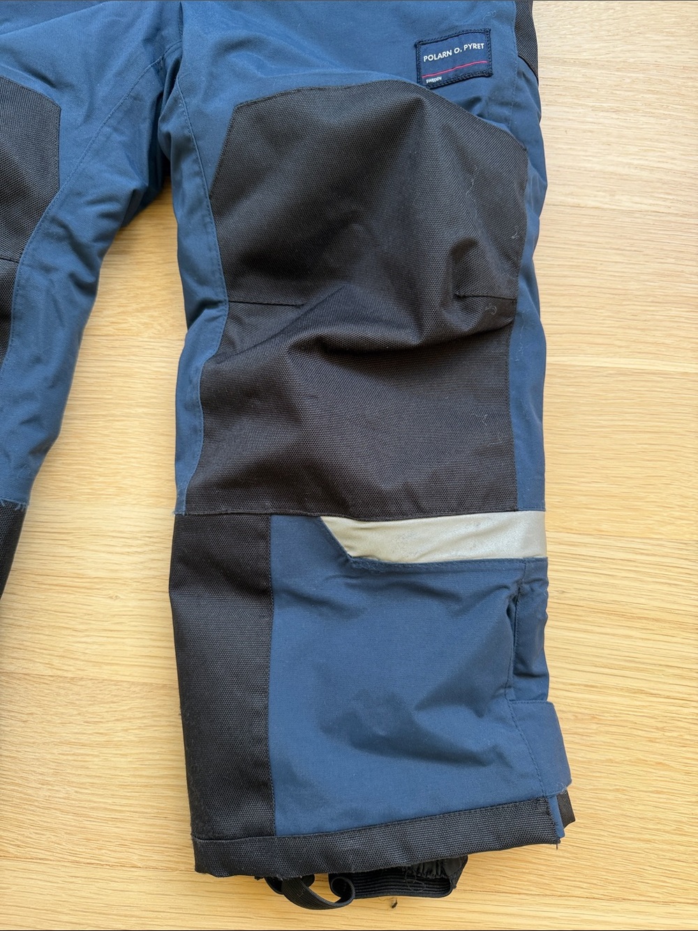 Polarn O Pyret WeatherPRO Winter Ski Snow Blue Pants Boys Size 116 5-6Y - Picture 4 of 9